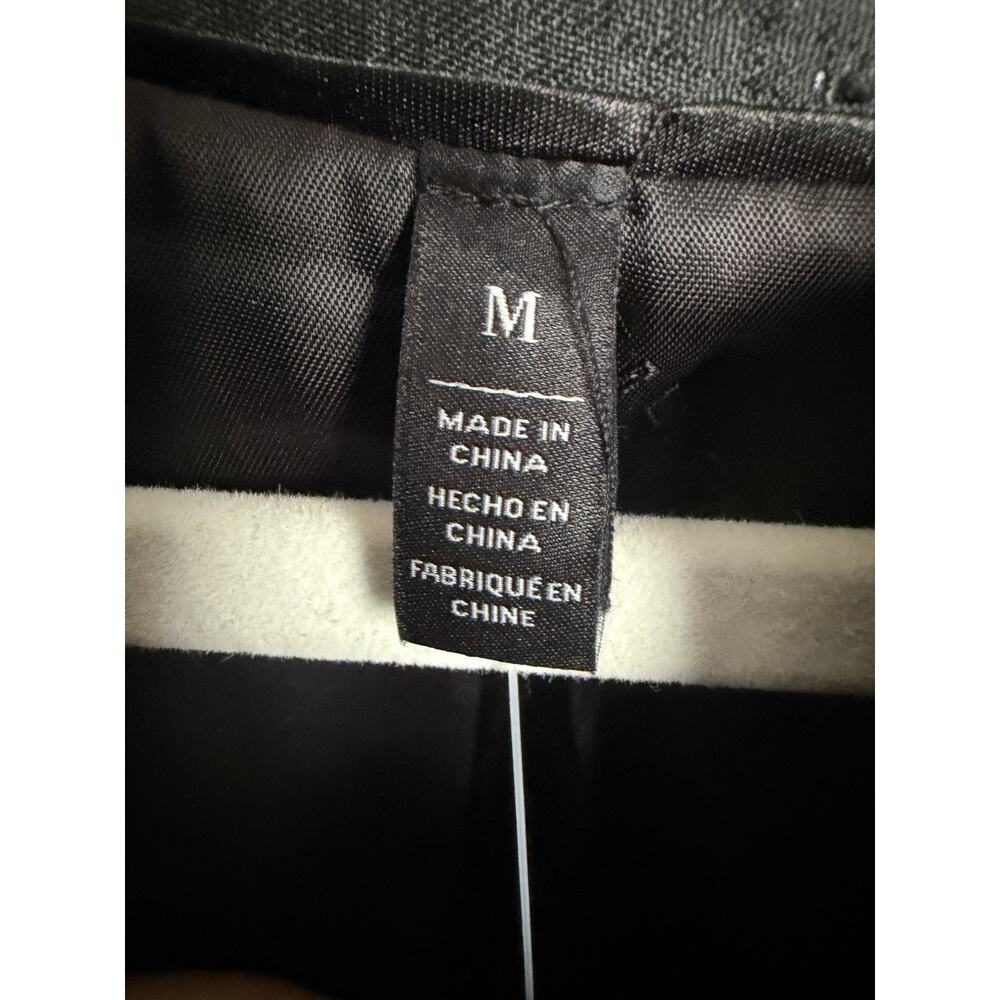 White House Black Market Ombre Sequin Coat Black NWT Medium Jacket Size M - Picture 11 of 15